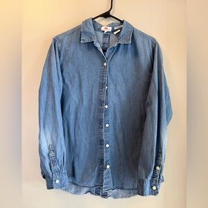 Levi's Denim Blue Button Down Shirt